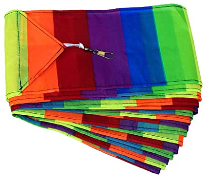 Sharplace 15 Meter Lang Mehrfarbig Nylon Einleiner Drachen, Macht den Wind, # 1
