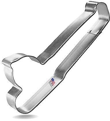 Fishing Pole Cookie Cutter 6 Inch - Made in the USA – Foose Cookie Cutters Tin Plated Steel Fishing Pole Cookie Mold