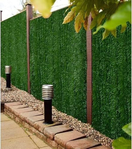 Best Artificial Conifer Screening Roll Privacy Hedging Wall Landscaping Garden Fence **UV Fade Protected** (3m x 1m)