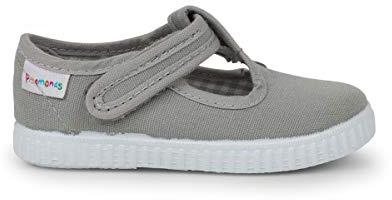 Pisamonas Pepitos Niños Cinta Adhesiva Tipo Zapatilla Talla 26 Color Gris