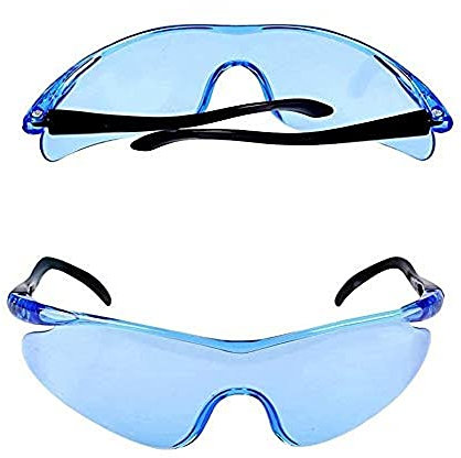 XLKJ 6 Pièces Lunettes de Sécurité Lunettes de Protection en Plastique Transparent pour Enfant et Adultes