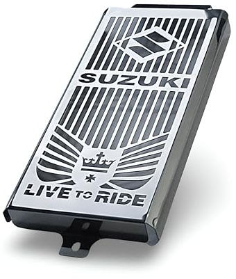 Protector de parrilla de radiador para motocicleta Suzuki VL800 Intruder | C50 Boulevard cubierta para parrilla de radiador de motocicleta (versión Corona)