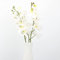 LGEGE Artificial Flowers Phalaenopsis Orchid 3 Pcs - Pure White Fake Flowers Silk Fabric Real Touch Flowers for Home Kitchen Office Hotel Decoration Floral Arrangement Centerpieces for Table