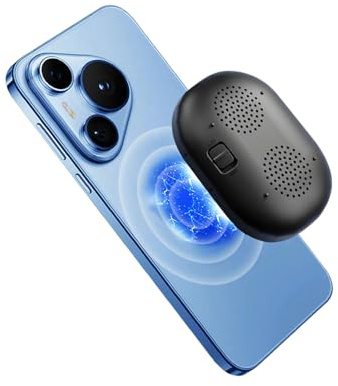 Portable Mobile Phones Sound Amplifier,Wireless Bluetooth Volume Amplifier-Mini Speaker Designed for Seniors, Enhances Phone Sound for Hearing-Impaired Users to Enjoy Clear Calls and Music