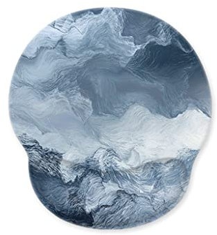 Mouse Pad Tapis De Souris Tapis De Souris Ergonomique avec Support De Poignet Tapis De Souris D'ordinateur Confortable pour Tapis De Souris avec Base Antidérapante Cadeau Gamer