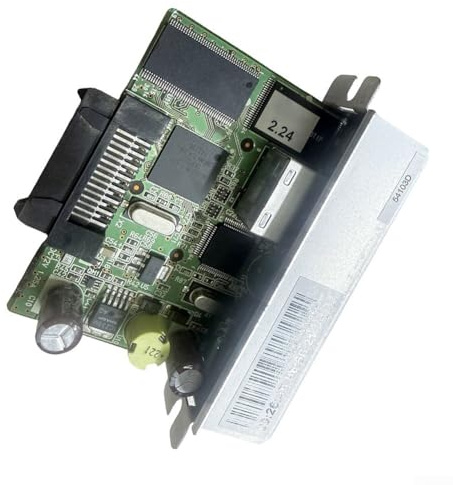 Pumixiy Modulo scheda di rete Ethernet per stampanti POS commerciali - UB-E02 M155B RJ45 Adattatore di interfaccia compatibile con TM-J7000/J7100, T82II, 88III/IV/V/VI Series e