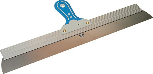 Haromac Fassadenspachtel, rostfrei, 400 mm mit Aluminium-Rücken und 2-K Soft-Griff, 4321040