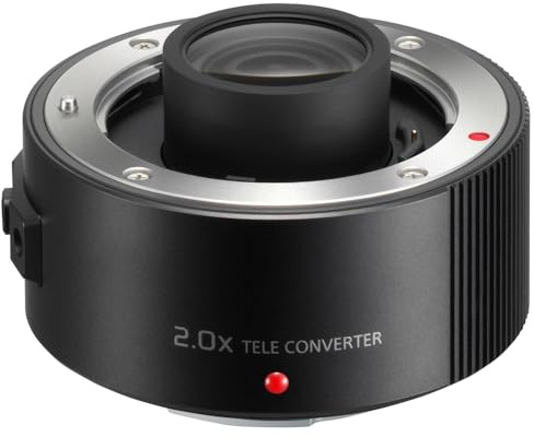 Panasonic LUMIX 2.0X Teleconverter Lens, Black (DMW-TC20)