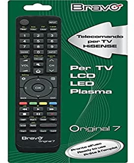 Bravo Original 7 telecomando IR Wireless TV Pulsanti