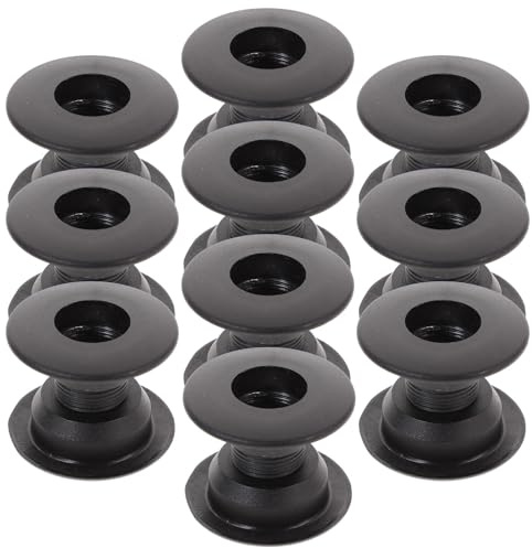 LIOOBO 10 Satz Kickertisch Lager Kickerbuchse, Gleitlager für Tischkicker, Kicker Lager Kunststoff, Tischfußball Ersatzteile Zubehör für Kickertisch Stangen