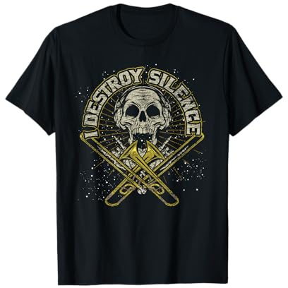 Posaunenspieler Musik Posaunist Geschenk Lustiges Posaune T-Shirt