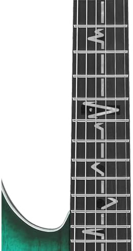 fretlook Heartbeat - Liquid Grey Inlay Sticker für Akustik-, E-Gitarren & Bass Griffbretter - Ultradünne Griffbrett Aufkleber (0,08mm) - Professionelle Qualität - Made in Germany