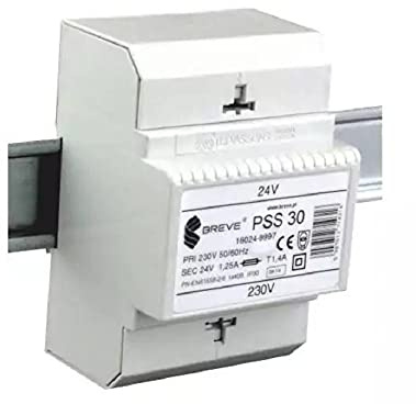 Transformador monofásico PSS 30 230/24V IP30 en riel DIN TH-35
