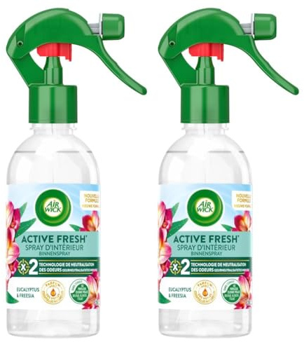 Air Wick Eukalyptus & Freesia Neutralisator Spray, 2er Pack (2 x 237 ml)
