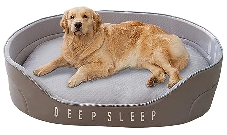 Galatée Hundebett, Hundeschlafsofa Mit Zusätzlicher Kopf- Und Nackenstütze, Weiches Und Bequemes Katzenbett, Hundematte Für Guten Halt, Haustierbett Für Kleine Mittelgroße Hunde(S, Dunkelgrau)