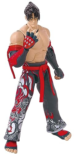 Bandai Tekken 40673 - Figura de acción (17 cm), diseño de Jin Kazama Game Dimensions