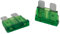 SeKi 5 piezas estándar ATO fusible de enchufe plano 30A verde; Fusible para coche Fusible de cuchilla de 19 mm 32 V/CC barco caravana