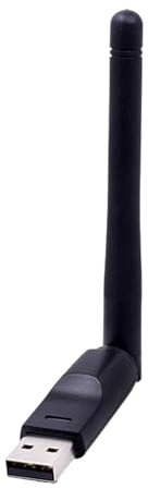 Adaptateur USB WiFi - Adaptateur réseau sans Fil pour PC, Adaptateur | réseau pour ordinateur de bureau | Dongle WiFi longue portée avec antenne à gain élevé, adaptateur USB WiFi à double bande