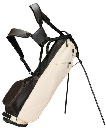 TaylorMade Golf Flextech Tragetasche mit Standfunktion, cremefarben/Braun