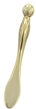 WRITWAA Kosmetikspatel Für Creme Und Maske Zinklegierung Langlebig Und Sicher Massagestab Mit Zwei Enden Für Augencreme Mini Tragbar Fördert Aufnahme Augenödeme