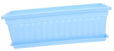 Toddmomy 2pièces Jardinières Résine pour Plantes Intérieur Pots de Fleurs avec Soucoupe pour Orchidées et Autres Plantes de Petite