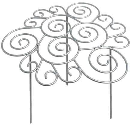 Climb Fix Stake - Metal Stem Support, 17.32 Inches Plant Training with Vine Guidance, Strong Hold Frame, Vertical Growth Aid, Garden Support for Outdoor Indoor Garden Balcony Pothos Ivy Clematis Roses
