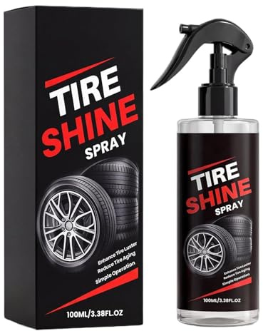 Spray Abrillantador Para Neumáticos De Coche Niebla Renovadora De Brillo | Spray Restaurador de Neumáticos Coche, Camión, SUV, Autocaravana, Moto, Sedán, Exterior, Garaje,
