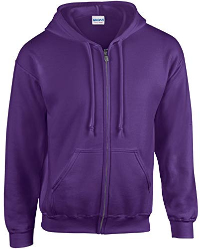 Gildan Heavy Blend Kapuzenjacke (XL) (Lila)