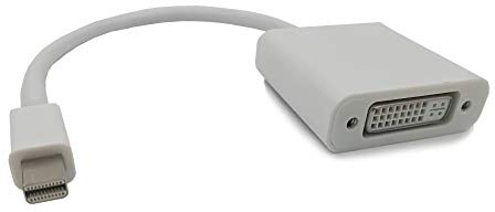 Linéaire AdHD730 Adaptateur Mini Display Port Mâle/DVI Mâle 0M10, Blanc