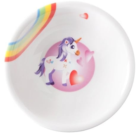 Seltmann Weiden 001.741860 Compact - Mein kleines Einhorn - Schüssel/Schälchen/Kinderschüssel - Porzellan - Ø 16 cm