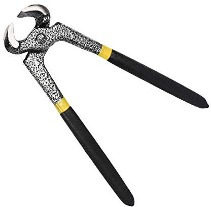 sourcing map End Cutting Pliers 8 Inch Precision End Nippers Dipped Plastic Handgrip Wire Cutter Pliers