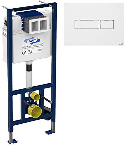 Sanit WC-Vorwandelement Classic mit Betätigungsplatte