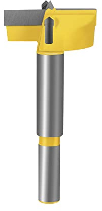 Meccion Carbide Forstner borrkrona trähålskärare, professionell träbearbetning hålsåg borrskär (40mm)