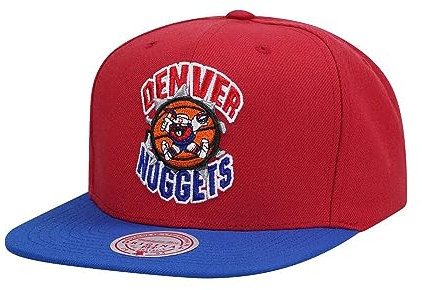 Mitchell & Ness Denver Nuggets Breakthrough Two Tone Snapback Cap