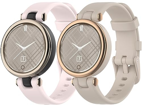 Pheant Sportarmband Kompatibel mit Garmin Lily Armband Silikon Ersatzarmband für Damen