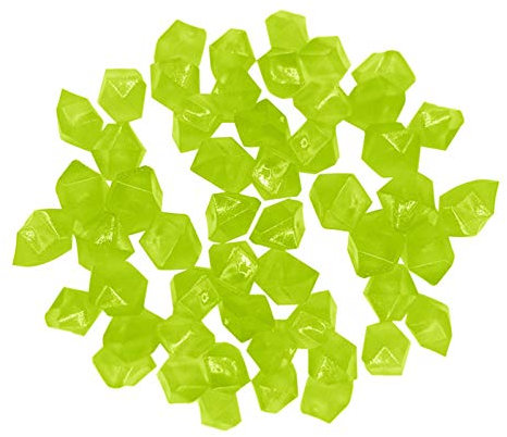 ZOLULA Dekosteine Kieselsteine 300 Teile/Paket Leuchtend wenig Steine ​​Garten dekor leuchten in dunkel dekorative Outdoor Ask Tank felsen Garten Dekoration (Color : MG)