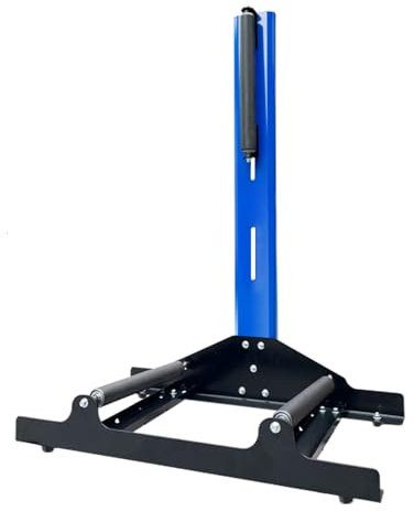 WDJBPSH Felgenständer Gewerblicher Radständer Reifenroller Drehbarer Reifenwaschständer Für Garage/Autowerkstatt Felgenreinigung Keramikbeschichtung Polierhalter(Blue)
