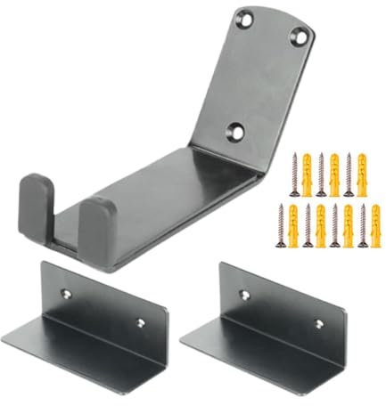 LOVIVER Bike Wall Mount Pedal Hook, Home Garage Bike Storage Holder, Heavy Duty Indoor Bike Rack for Mountain Bikes