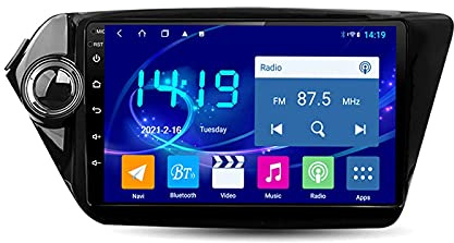 Reproductor multimedia estéreo para coche Android 10.0 para KIA Rio 3 2010-2015, unidad principal, navegador por satélite, receptor FM con GPS 4G, Wifi, SWC, Carplay, Bluetooth, DSP, pantalla táctil I