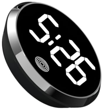 Reloj Para Coche,Relojes Digitales Con Control Táctil | Reloj Luminoso con Pantalla LED para Vehiculo Viaje Hogar Autocaravana Aula