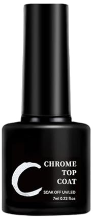 Esmalte Sellador para Polvo Chrome 7 ml Esmalte Semipermanente de Larga