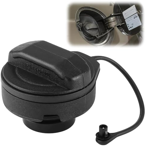 Tapón del Depósito Combustible, Repuesto Tapa del Tanque para Depósito de Gasolina/Diésel OEN 1J0201550A 1H0201553B Tapa de Llenado, Tapón de combustible Compatible con Sedanes, SUV y Camiones