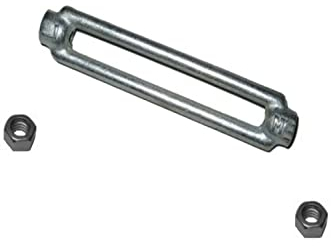 1 Stück - Spannschloss M10 + Kontermuttern links + rechts