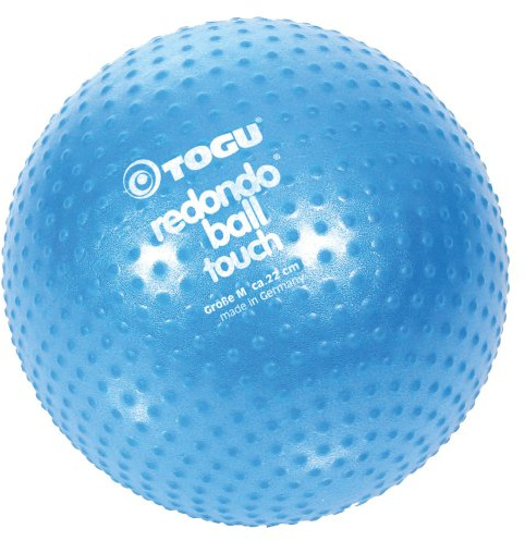 Togu - Palla Ginnica per Pilates Redondo Ball Touch, Blu (Blu), Blu