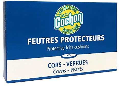 Feutres protecteurs pour cors et verrues boite de 16