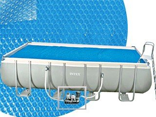 Intex 29026 - Manta solar rectangular de 180μ, 549 x 274 cm
