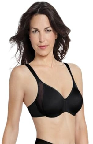 REGGISENO PLAYTEX EXPERT IN SILHOUETTE RIDUCENTE MINIMIZER P001P4 COPPE C D E F (4 COPPA D, NERO)