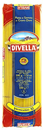 DIVELLA VERMICELLINI 10 COTTURA 5 MIN DA 500 GRAMMI (082666)