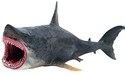JOKFEICE Tierfiguren Spielzeuge Megalodon Wal-Figur Realistisch Handgemalt Hai-Figur Tiere Actionfiguren, Badespielzeug, Dekorative Sammlung Geschenk Ostereier für Kinder