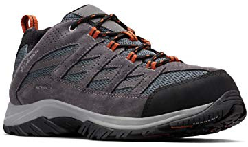 Columbia Crestwood WP, Zapatillas de trekking, Hombre, Graphite Dark Adobe, 41.5 EU